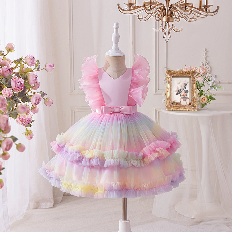 Baby Clothing Dresser - Nuevo vestido de princesa de malla