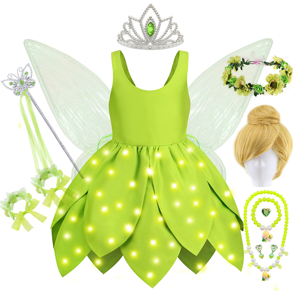 Baby Clothing Dresser - Vestido de hada Campanilla para niña,