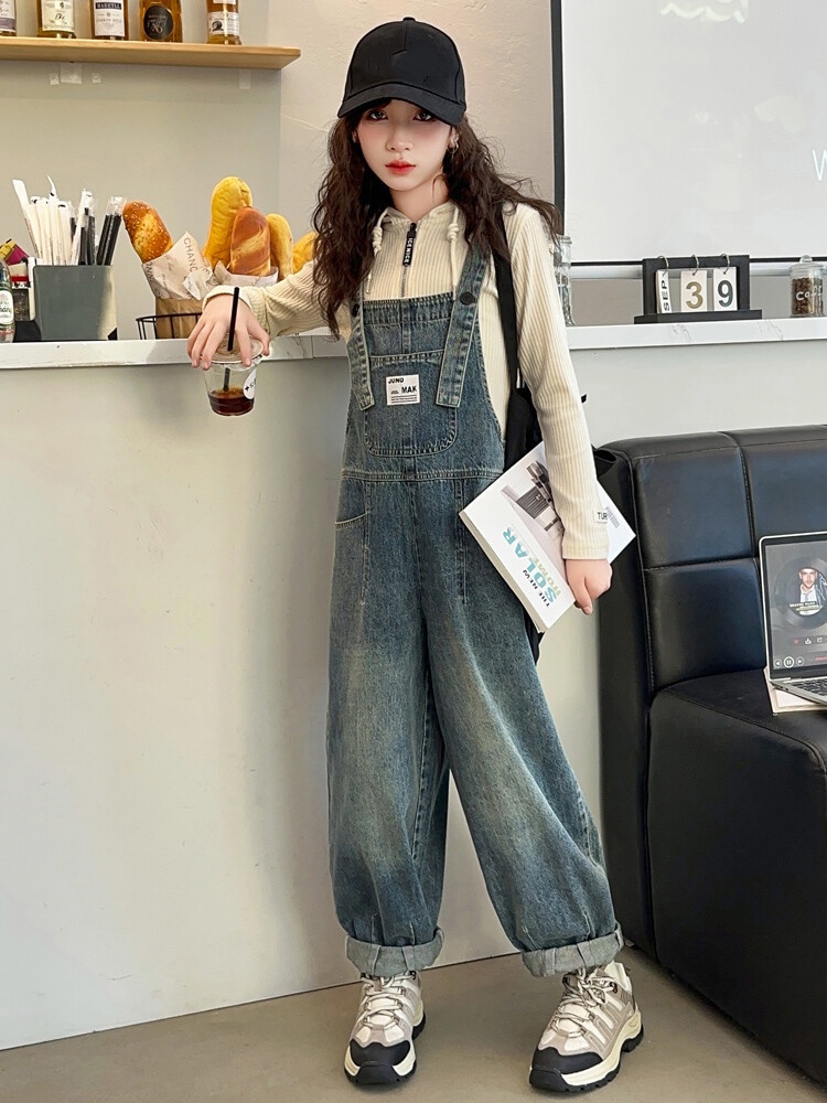 Baby Overall Denim - Monos de primavera cómodos para bebés,