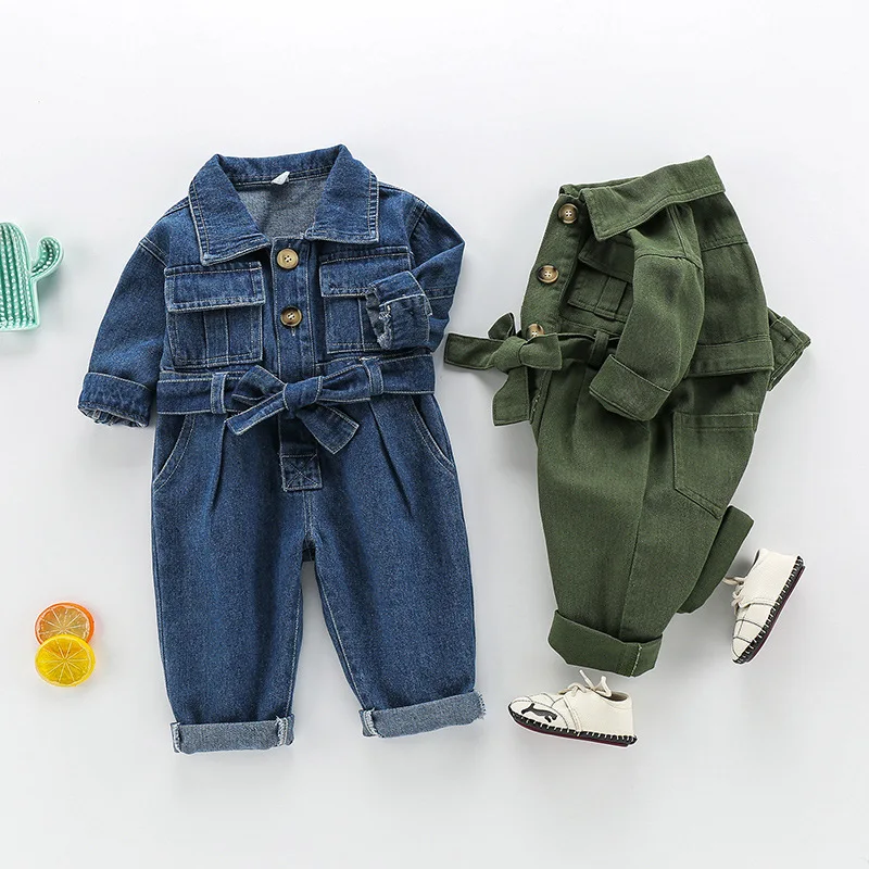 Monos vaqueros de primavera 20 - Baby Overall Denim reseña y precio