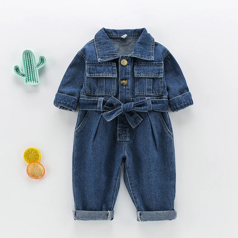 Monos vaqueros de primavera 20 - Baby Overall Denim reseña y precio