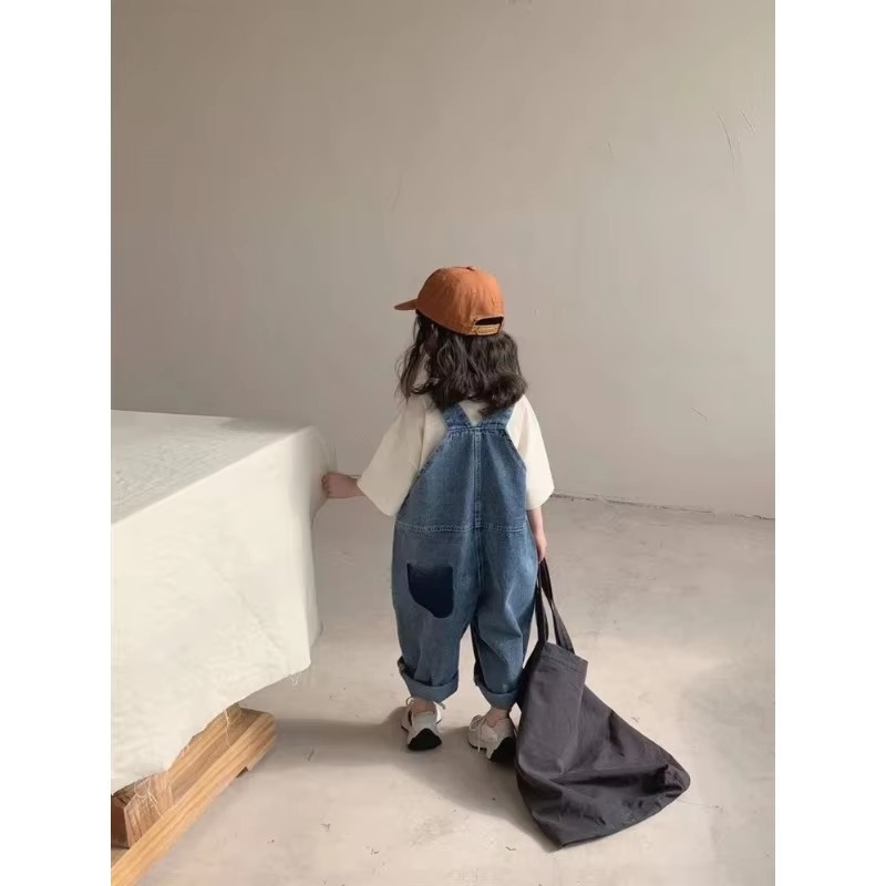 Mono de mezclilla unisex para  - Baby Overall Denim reseña y precio