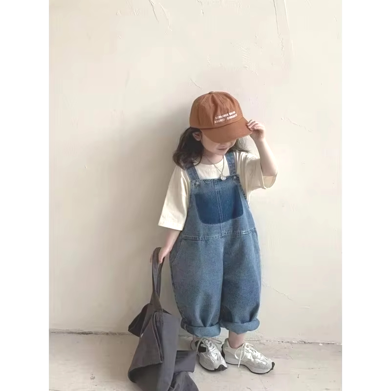 Mono de mezclilla unisex para  - Baby Overall Denim reseña y precio
