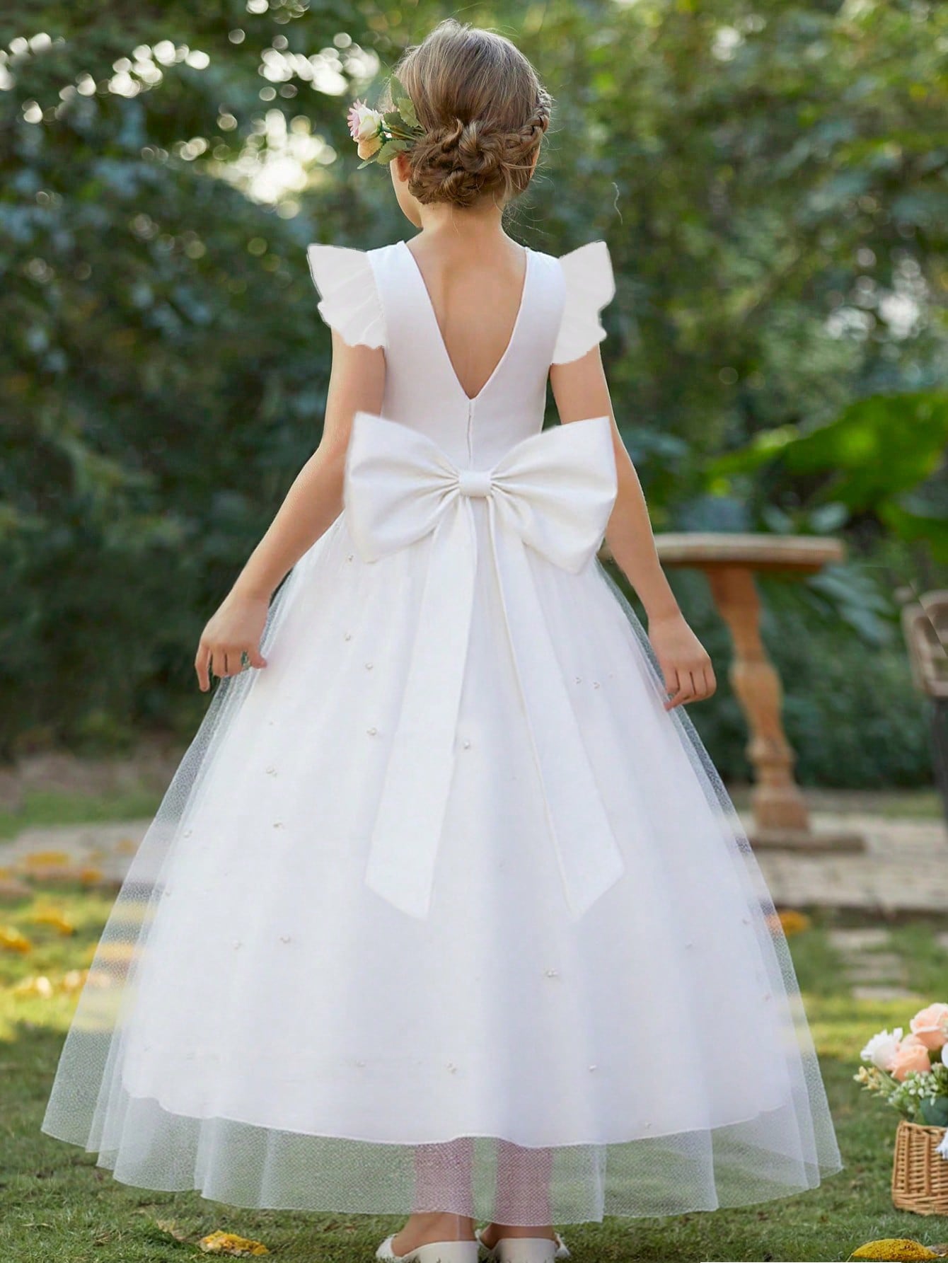 Vestido de tul floral de veran - Baby Clothing Dresser reseña y precio