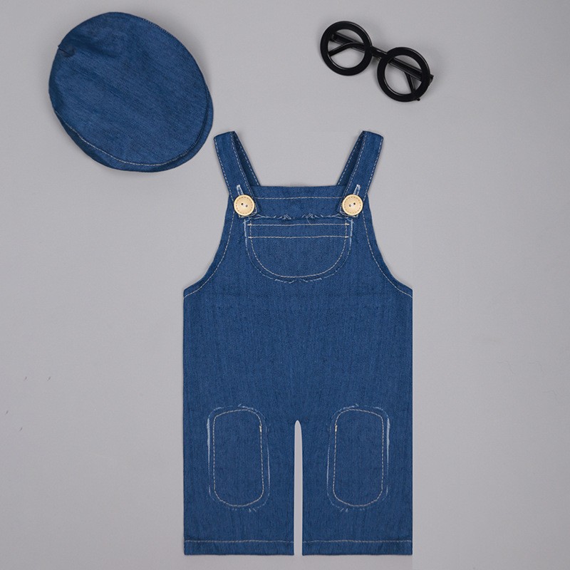 ❤️ Ropa de fotografía recién n - Baby Overall Denim reseña y precio