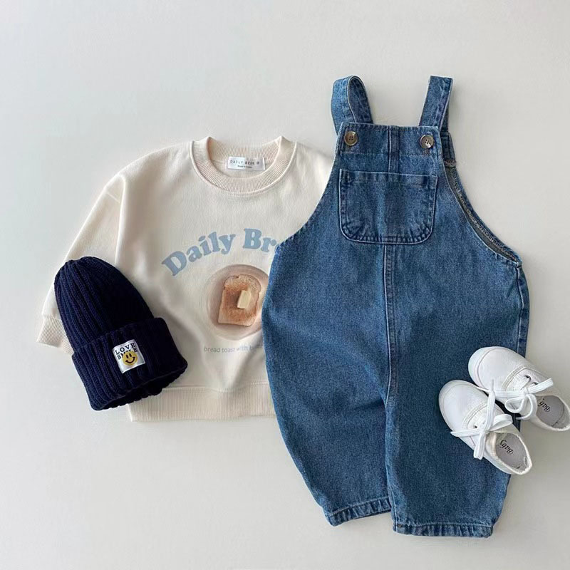 Pantalones con tirantes para n - Baby Overall Denim reseña y precio
