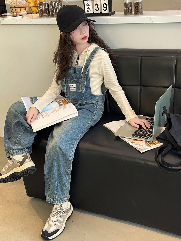 Monos de primavera cómodos par - Baby Overall Denim reseña y precio