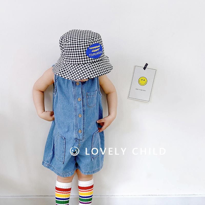 Mono vaquero sin mangas estilo - Baby Overall Denim reseña y precio